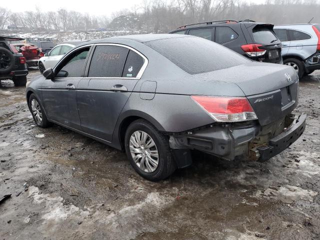 1HGCP2F34AA187200 - 2010 HONDA ACCORD LX GRAY photo 2