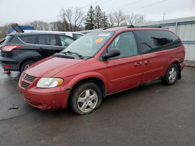 2D4GP44L36R627993 - 2006 DODGE GRAND CARA SXT RED photo 1