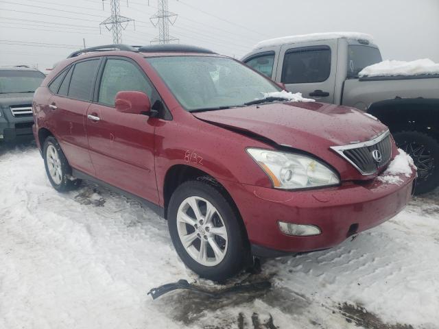 2T2HK31U09C132853 - 2009 LEXUS RX 350 RED photo 4