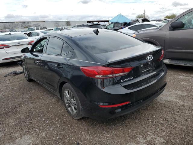 5NPD84LF1JH249316 - 2018 HYUNDAI ELANTRA SEL BLACK photo 2