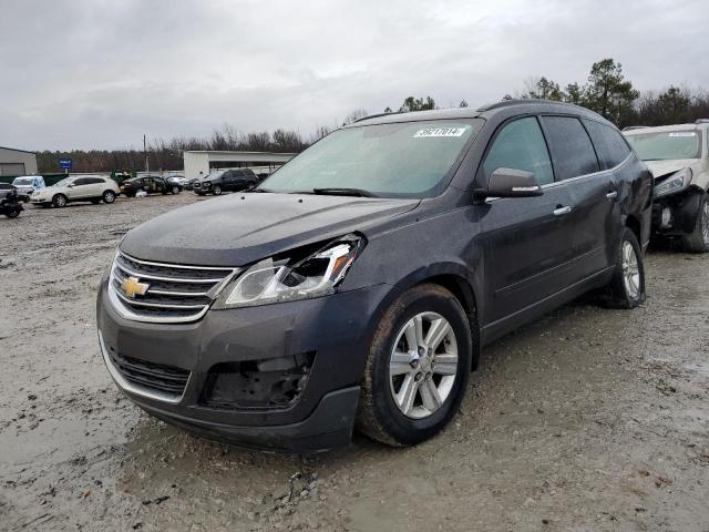 1GNKVGKDXEJ255895 - 2014 CHEVROLET TRAVERSE LT CHARCOAL photo 1