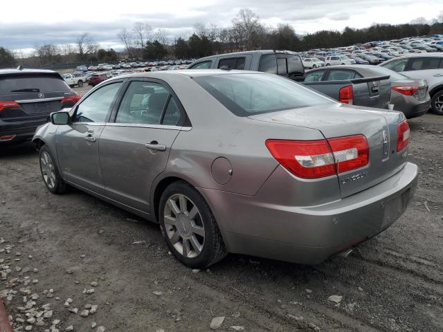 3LNHM26T38R632390 - 2008 LINCOLN MKZ GRAY photo 2