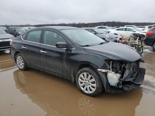 3N1AB7AP1FL683666 - 2015 NISSAN SENTRA S BLACK photo 4