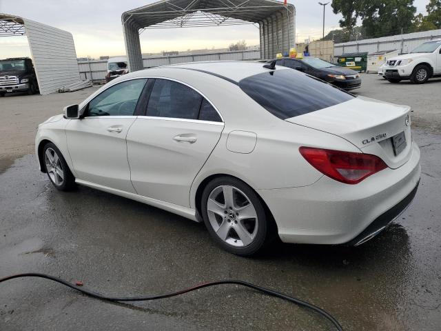 WDDSJ4EB2JN620236 - 2018 MERCEDES-BENZ CLA 250 WHITE photo 2