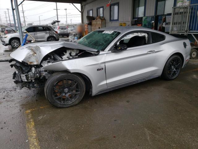 1FA6P8CF6K5174509 - 2019 FORD MUSTANG GT SILVER photo 1