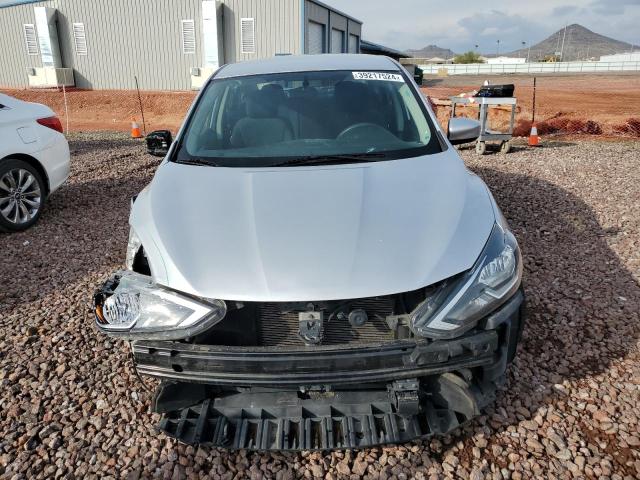 3N1AB7AP9KY309819 - 2019 NISSAN SENTRA S SILVER photo 5