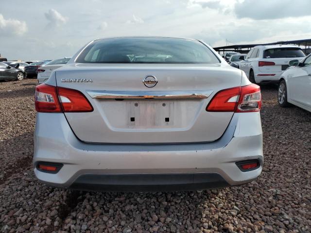 3N1AB7AP9KY309819 - 2019 NISSAN SENTRA S SILVER photo 6