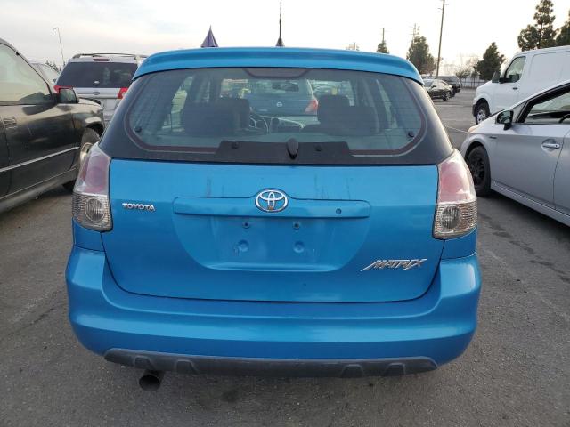 2T1KR32EX5C347504 - 2005 TOYOTA COROLLA MA XR BLUE photo 6