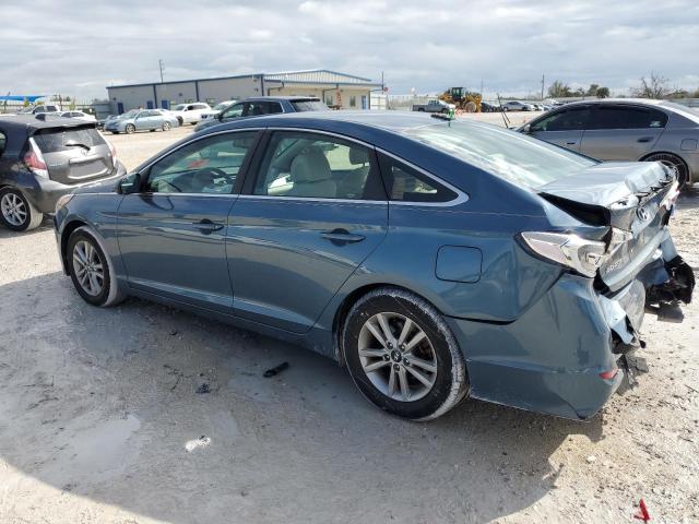 5NPE24AF9HH467250 - 2017 HYUNDAI SONATA SE BLUE photo 2