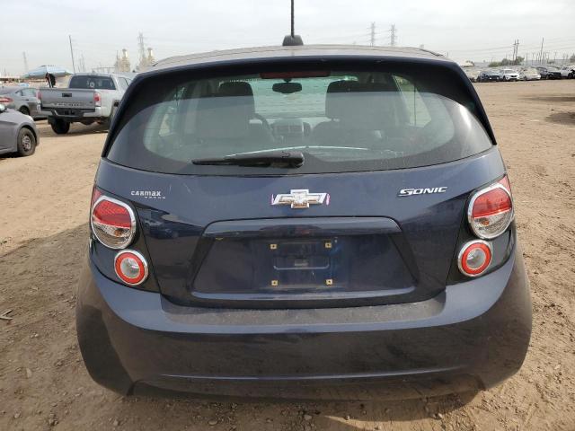 1G1JA6SH7F4206403 - 2015 CHEVROLET SONIC LS BLUE photo 6