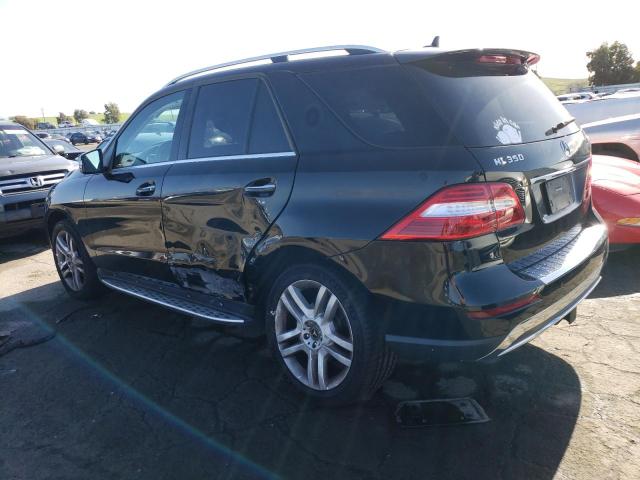 4JGDA5HB6FA587384 - 2015 MERCEDES-BENZ ML 350 4MATIC BLACK photo 2