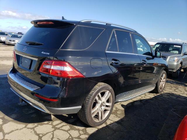 4JGDA5HB6FA587384 - 2015 MERCEDES-BENZ ML 350 4MATIC BLACK photo 3