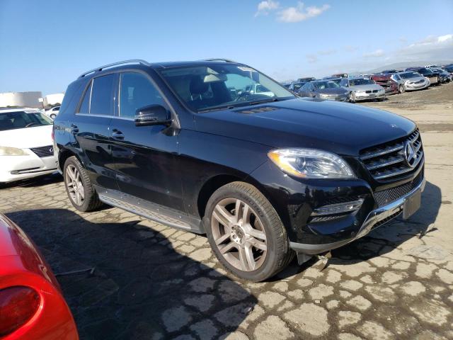4JGDA5HB6FA587384 - 2015 MERCEDES-BENZ ML 350 4MATIC BLACK photo 4