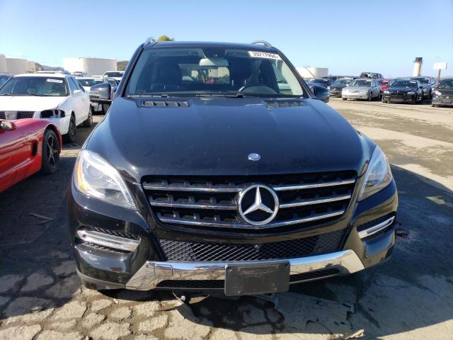 4JGDA5HB6FA587384 - 2015 MERCEDES-BENZ ML 350 4MATIC BLACK photo 5