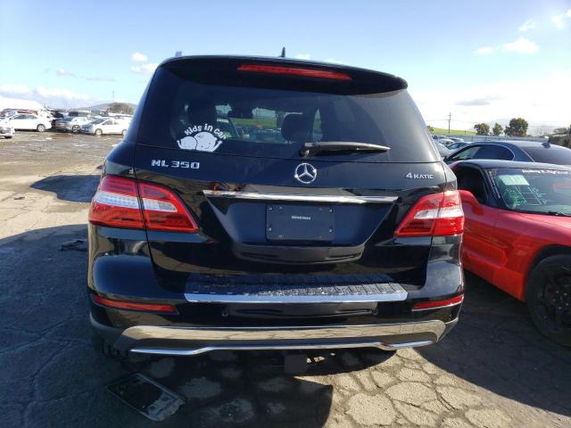 4JGDA5HB6FA587384 - 2015 MERCEDES-BENZ ML 350 4MATIC BLACK photo 6