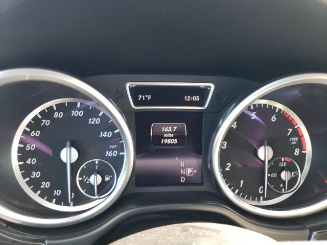 4JGDA5HB6FA587384 - 2015 MERCEDES-BENZ ML 350 4MATIC BLACK photo 9