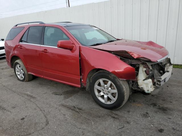 1GYEE637880146090 - 2008 CADILLAC SRX RED photo 4