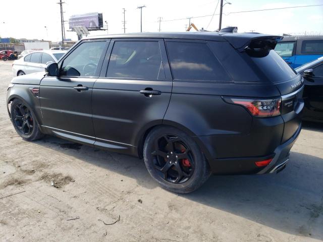 SALWR2RK1JA192937 - 2018 LAND ROVER RANGE ROVE HSE BLACK photo 2