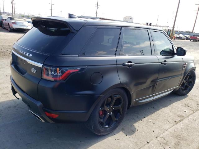 SALWR2RK1JA192937 - 2018 LAND ROVER RANGE ROVE HSE BLACK photo 3