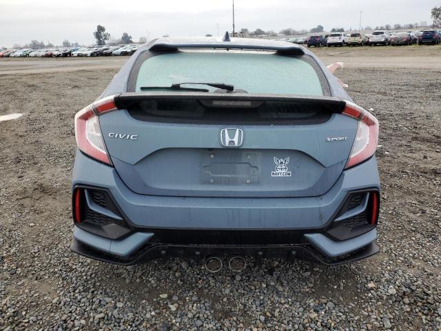 SHHFK7H47LU413557 - 2020 HONDA CIVIC SPORT GRAY photo 6