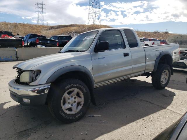 5TESM92N42Z137925 - 2002 TOYOTA TACOMA XTRACAB PRERUNNER SILVER photo 1