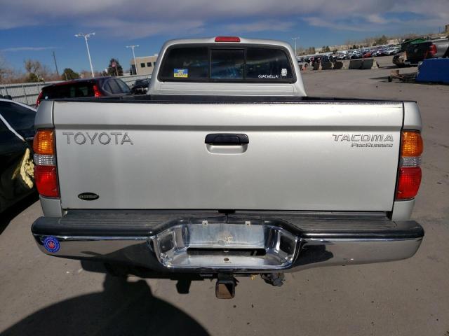 5TESM92N42Z137925 - 2002 TOYOTA TACOMA XTRACAB PRERUNNER SILVER photo 6