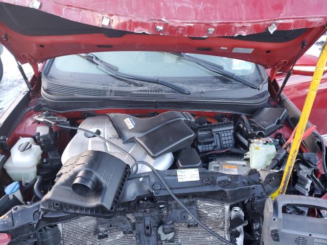 KMHEC4A41DA099087 - 2013 HYUNDAI SONATA HYBRID RED photo 11