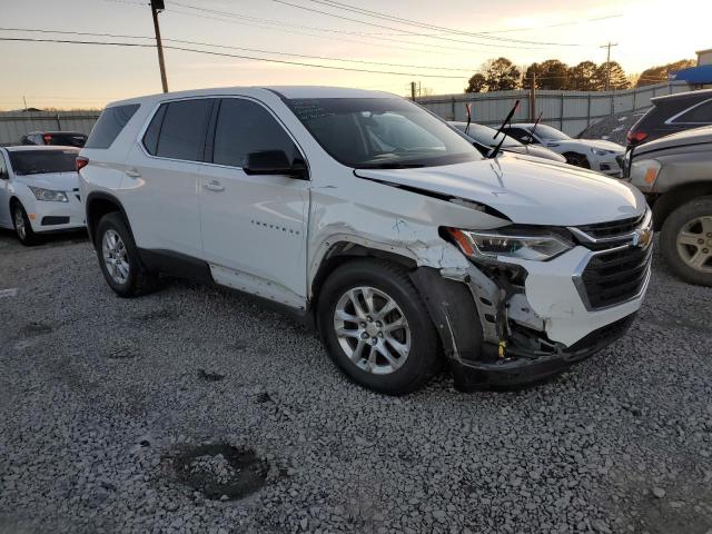 1GNERFKW3JJ125691 - 2018 CHEVROLET TRAVERSE LS WHITE photo 4