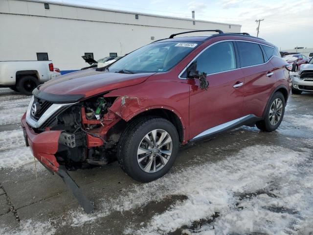 5N1AZ2MH4GN116851 - 2016 NISSAN MURANO S RED photo 1