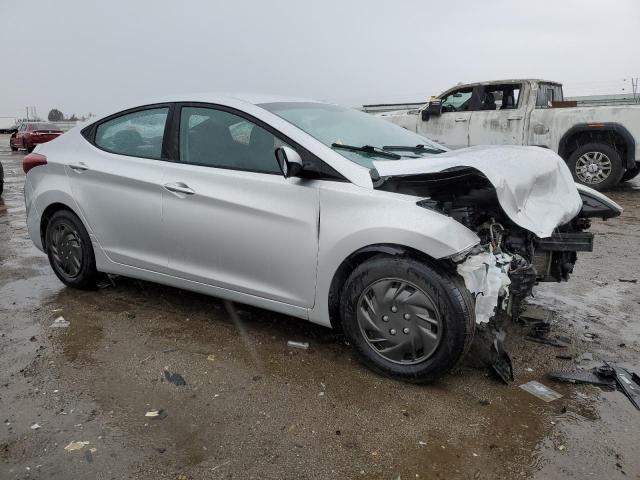 5NPDH4AE6GH740693 - 2016 HYUNDAI ELANTRA SE SILVER photo 4