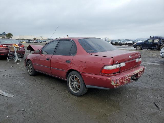 2T1BB02E1TC149202 - 1996 TOYOTA COROLLA DX RED photo 2