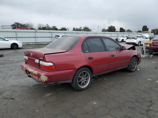 2T1BB02E1TC149202 - 1996 TOYOTA COROLLA DX RED photo 3