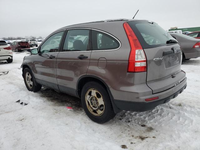 5J6RE4H35BL049527 - 2011 HONDA CR-V LX BROWN photo 2