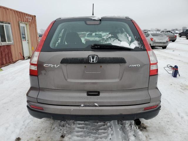 5J6RE4H35BL049527 - 2011 HONDA CR-V LX BROWN photo 6