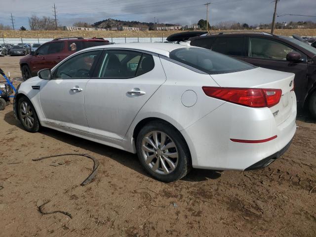 5XXGM4A76FG507868 - 2015 KIA OPTIMA LX WHITE photo 2