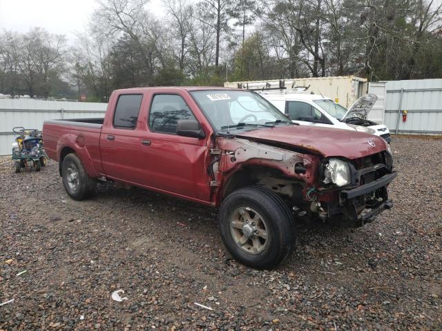 1N6ED29X44C409514 - 2004 NISSAN FRONTIER CREW CAB XE V6 RED photo 4