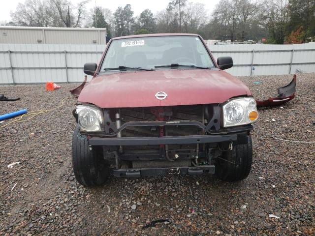 1N6ED29X44C409514 - 2004 NISSAN FRONTIER CREW CAB XE V6 RED photo 5