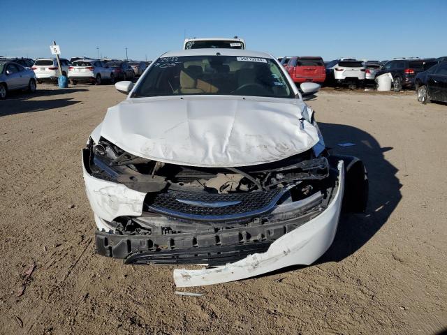 1C3CCCFB7FN606233 - 2015 CHRYSLER 200 LX WHITE photo 5