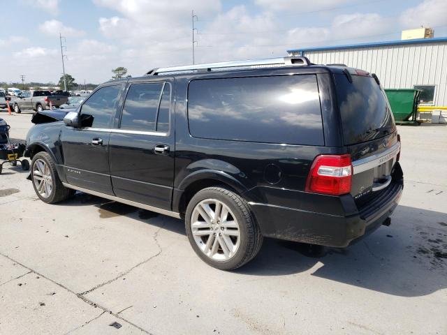 1FMJK1LT7HEA42167 - 2017 FORD EXPEDITION EL PLATINUM BLACK photo 2