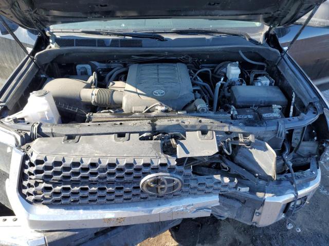 5TFUY5F15LX925649 - 2020 TOYOTA TUNDRA DOUBLE CAB SR/SR5 BLACK photo 12