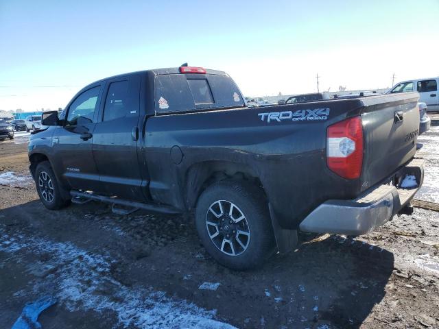 5TFUY5F15LX925649 - 2020 TOYOTA TUNDRA DOUBLE CAB SR/SR5 BLACK photo 2