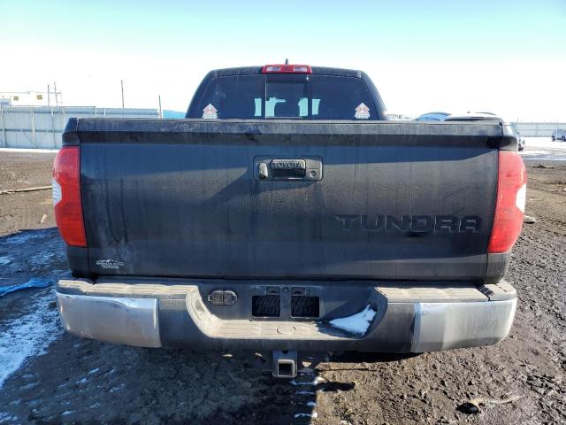 5TFUY5F15LX925649 - 2020 TOYOTA TUNDRA DOUBLE CAB SR/SR5 BLACK photo 6