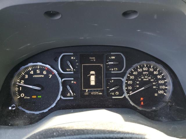 5TFUY5F15LX925649 - 2020 TOYOTA TUNDRA DOUBLE CAB SR/SR5 BLACK photo 9