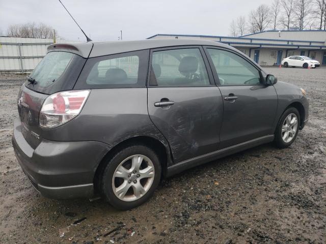 2T1KR30E25C360704 - 2005 TOYOTA COROLLA MA XR GRAY photo 3