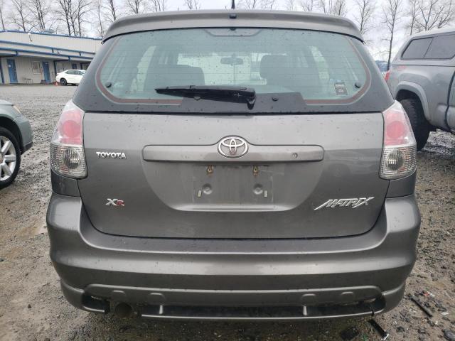 2T1KR30E25C360704 - 2005 TOYOTA COROLLA MA XR GRAY photo 6
