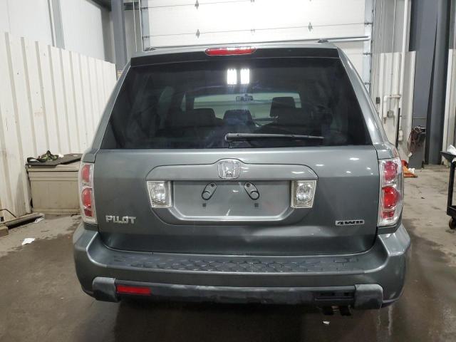 5FNYF18318B046391 - 2008 HONDA PILOT SE GRAY photo 6