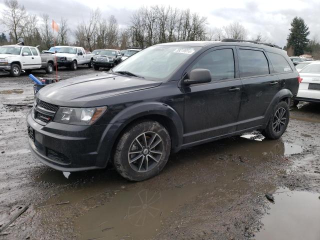 3C4PDCAB9JT274709 - 2018 DODGE JOURNEY SE BLACK photo 1