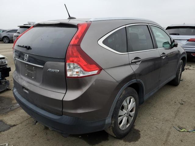 5J6RM4H72CL003905 - 2012 HONDA CR-V EXL GRAY photo 3