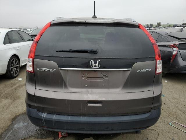 5J6RM4H72CL003905 - 2012 HONDA CR-V EXL GRAY photo 6