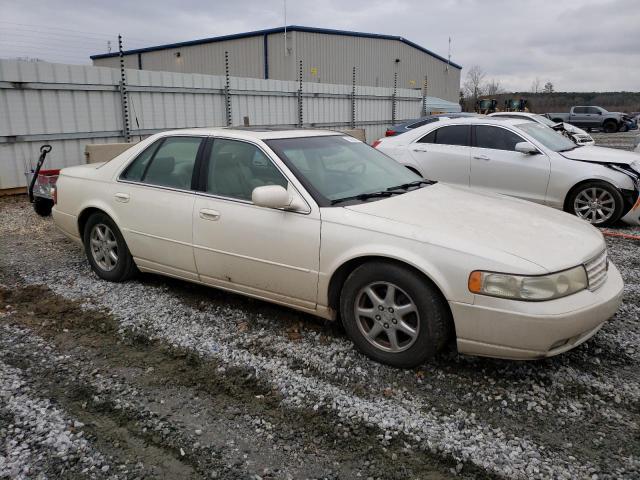 1G6KY54971U227495 - 2001 CADILLAC SEVILLE STS CREAM photo 4